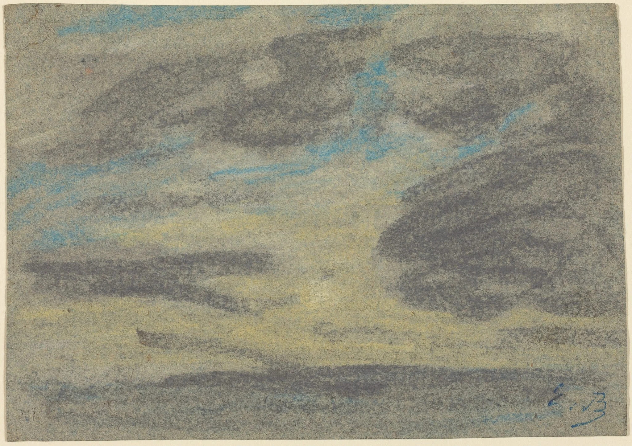 Clouds over the Sea, detail