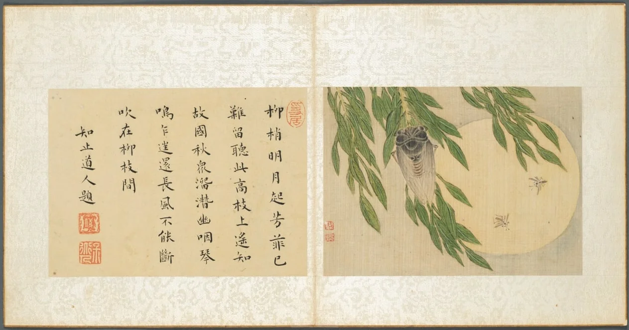 Album of Miscellaneous Subjects, Leaf 6, detail