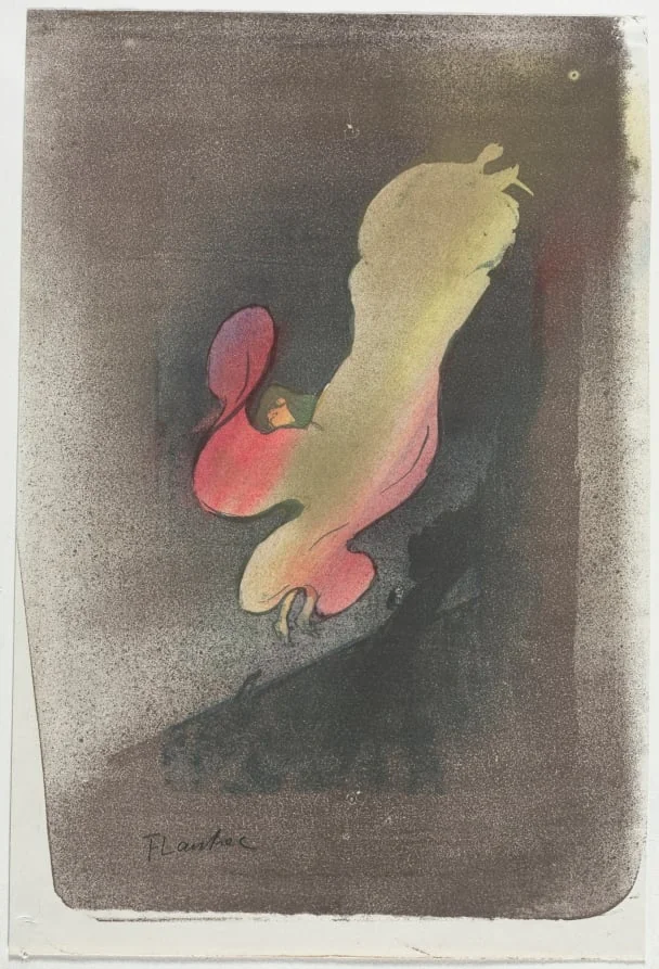 Miss Loïe Fuller, detail