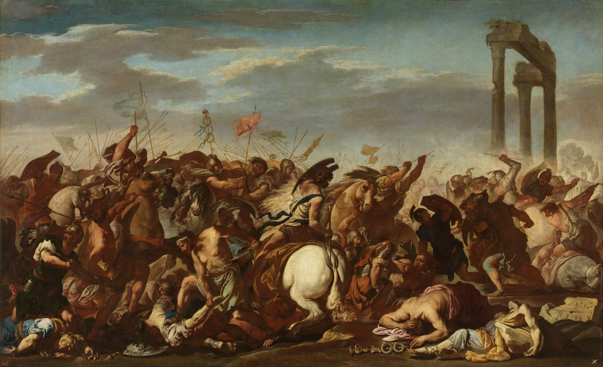 Batalla, detail