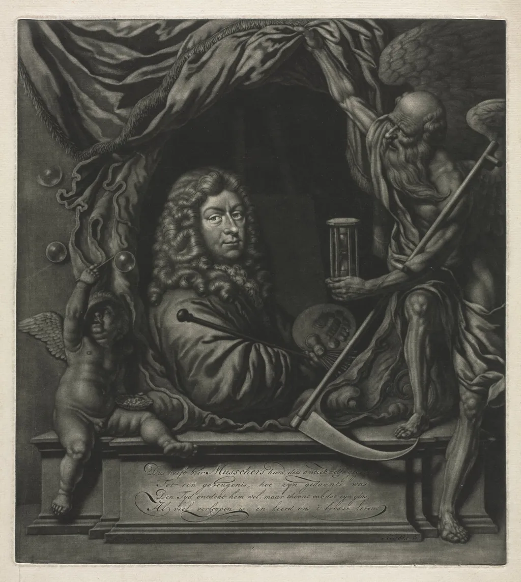 Self-Portrait, by Michiel van Musscher, 1685