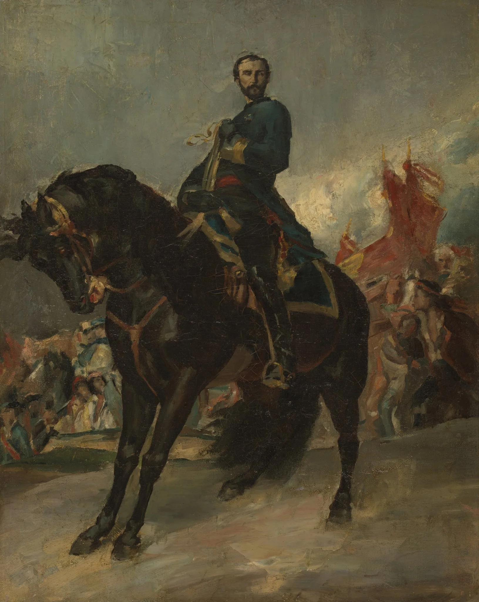 General Juan Prim (1814-1870), detail