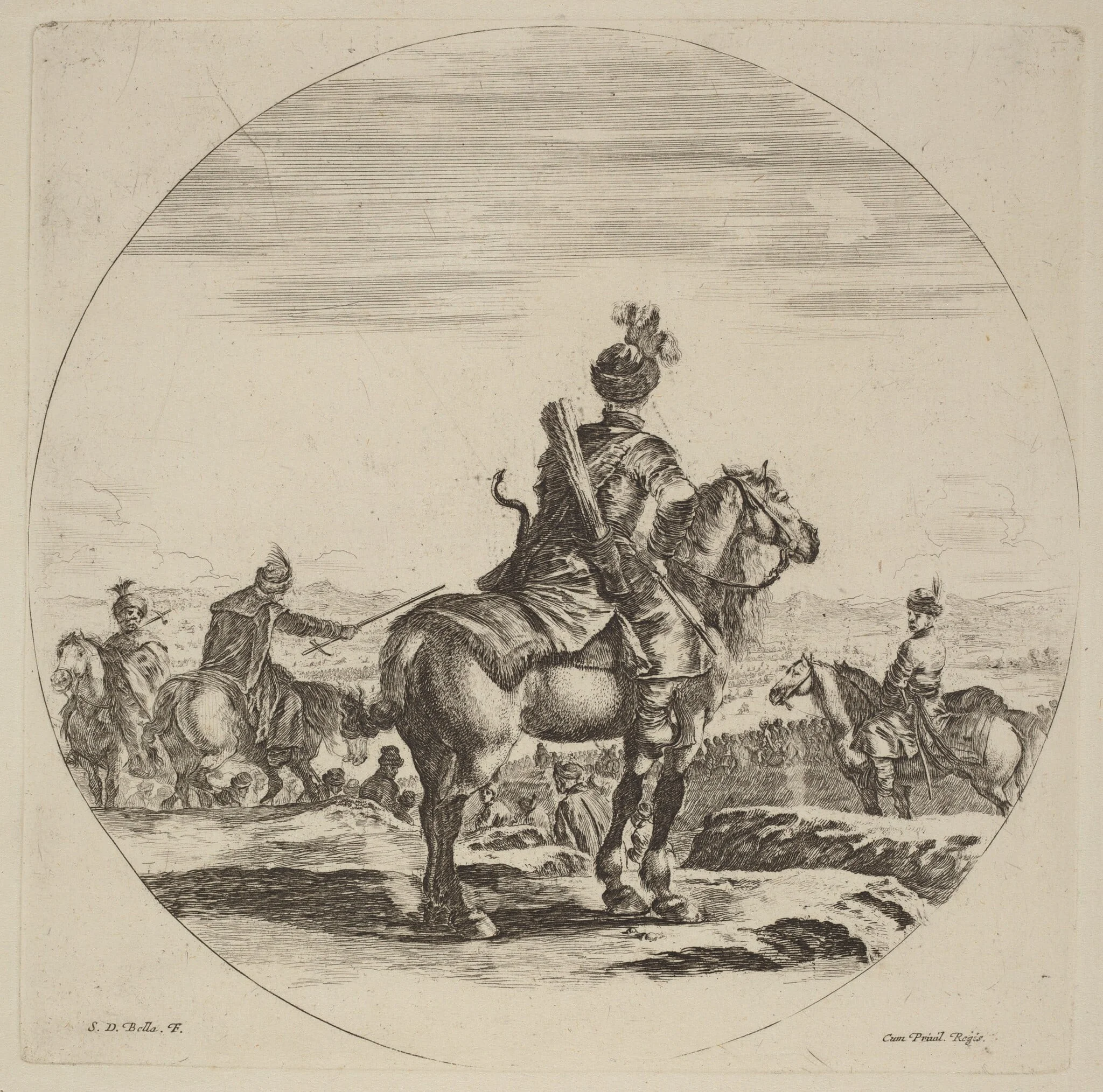 Polish Cavalier, detail