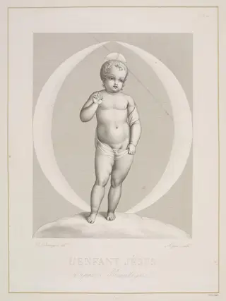 The Infant Jesus, by Massol, 1850