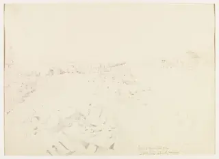Gerash from N Gate, by William J. Tipping, 1842