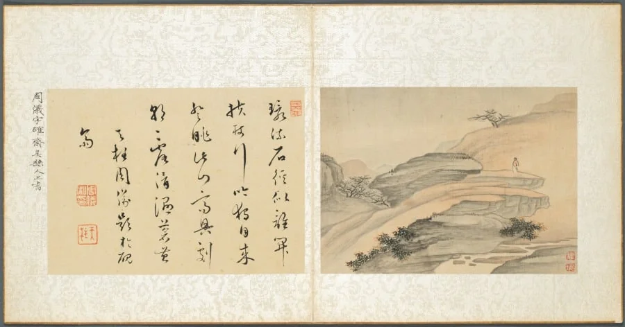 Album of Miscellaneous Subjects, Leaf 5, detail
