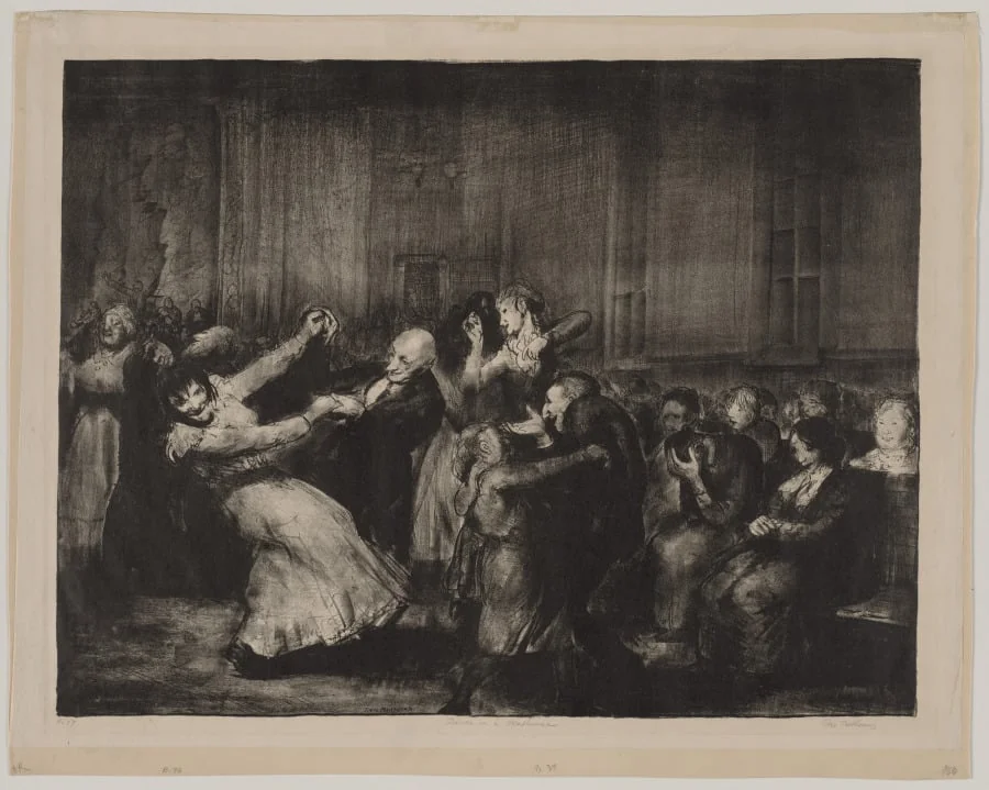 Dance in a Madhouse, detail