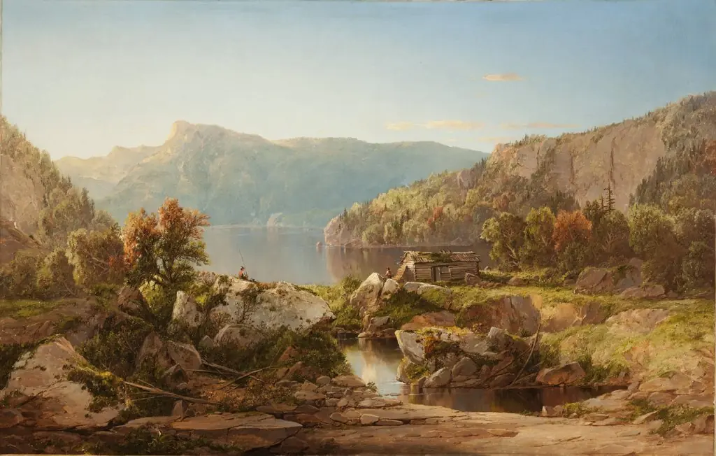 Autumn Morning on the Potomac, by William Louis Sonntag, oil, 1860