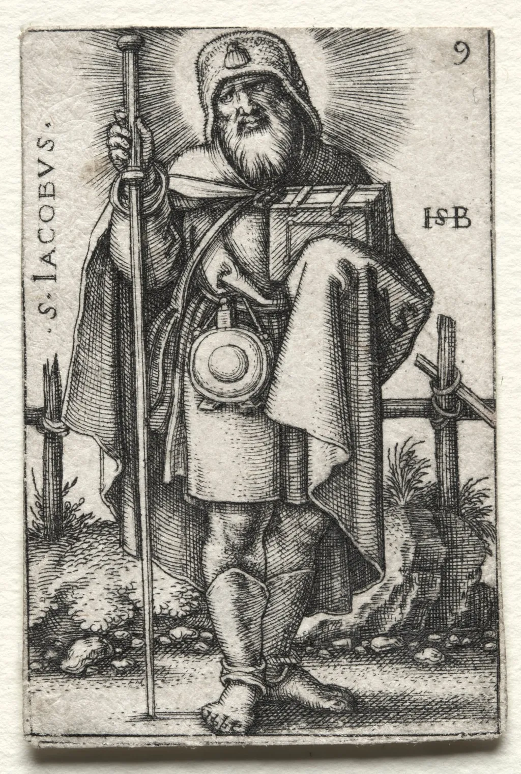 St. James the Great, by Sebald Beham, 1546