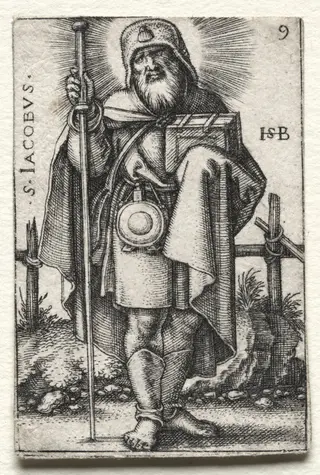 St. James the Great, by Sebald Beham, 1546