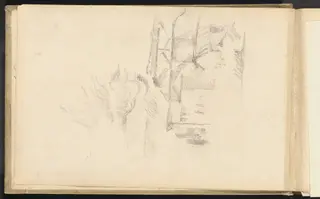 The Plaster Mill (La Moulin à plâtre), by Paul Cézanne, graphite, 1890