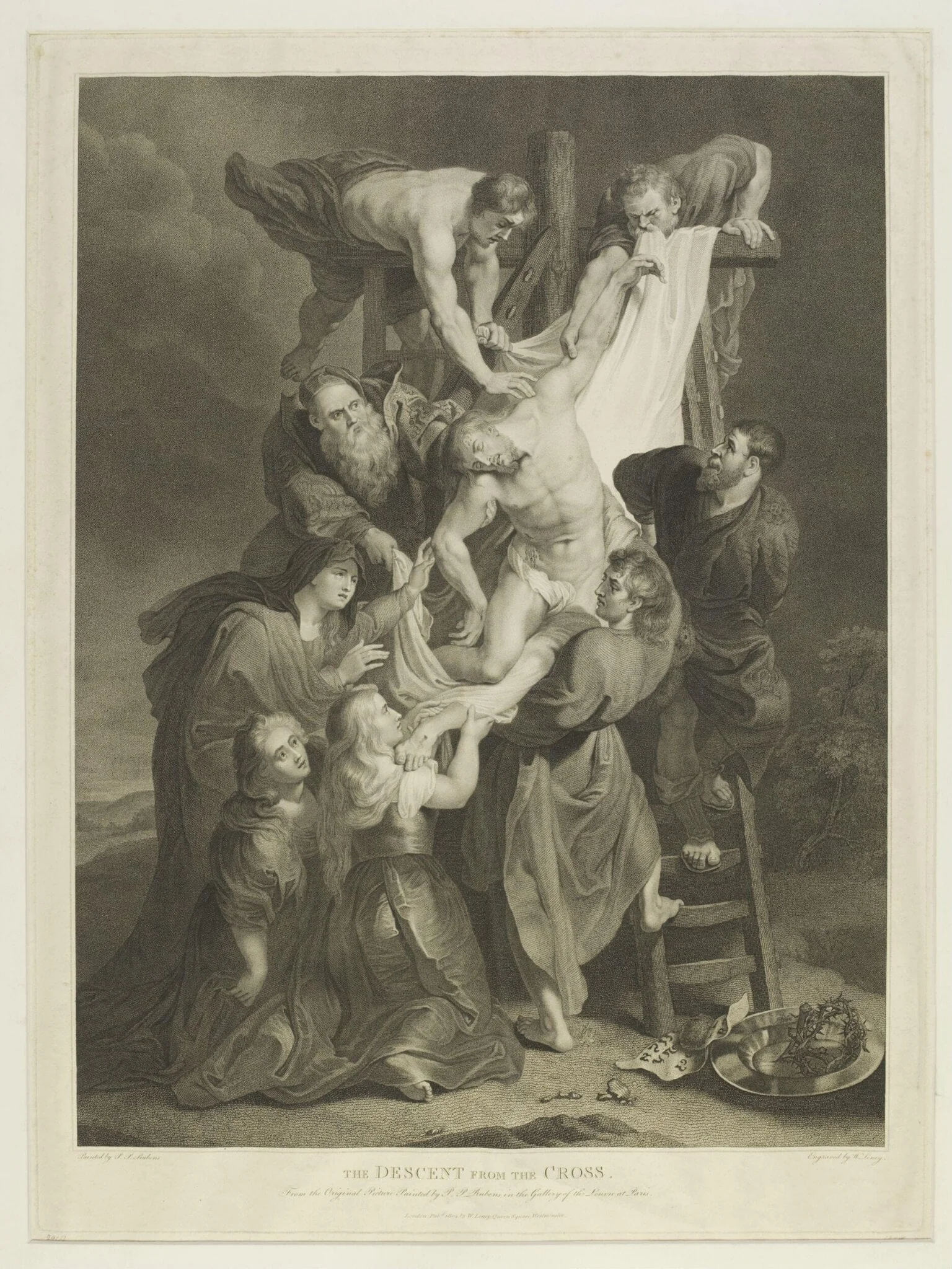 Descent from the Cross, detail