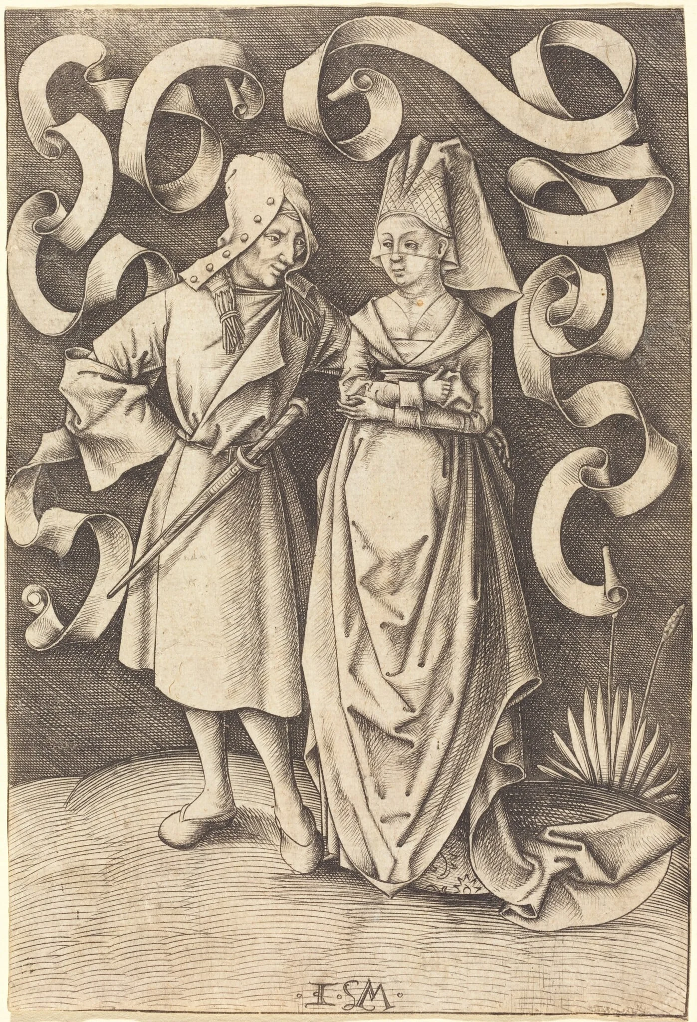The Dissimilar Couple, detail