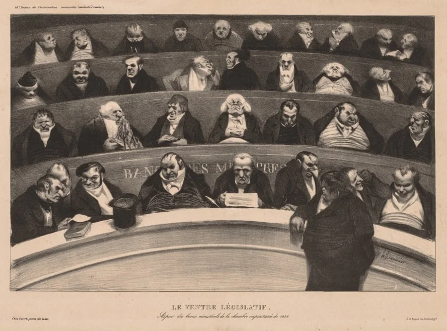 The Legislative Belly, detail