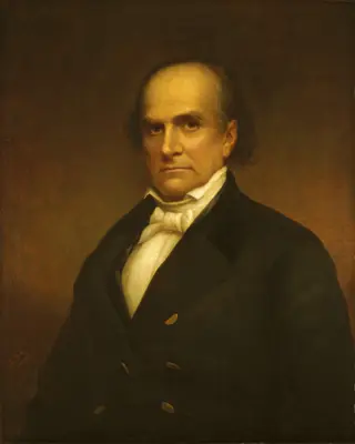 Daniel Webster, by James Reid Lambdin, oil, 1850
