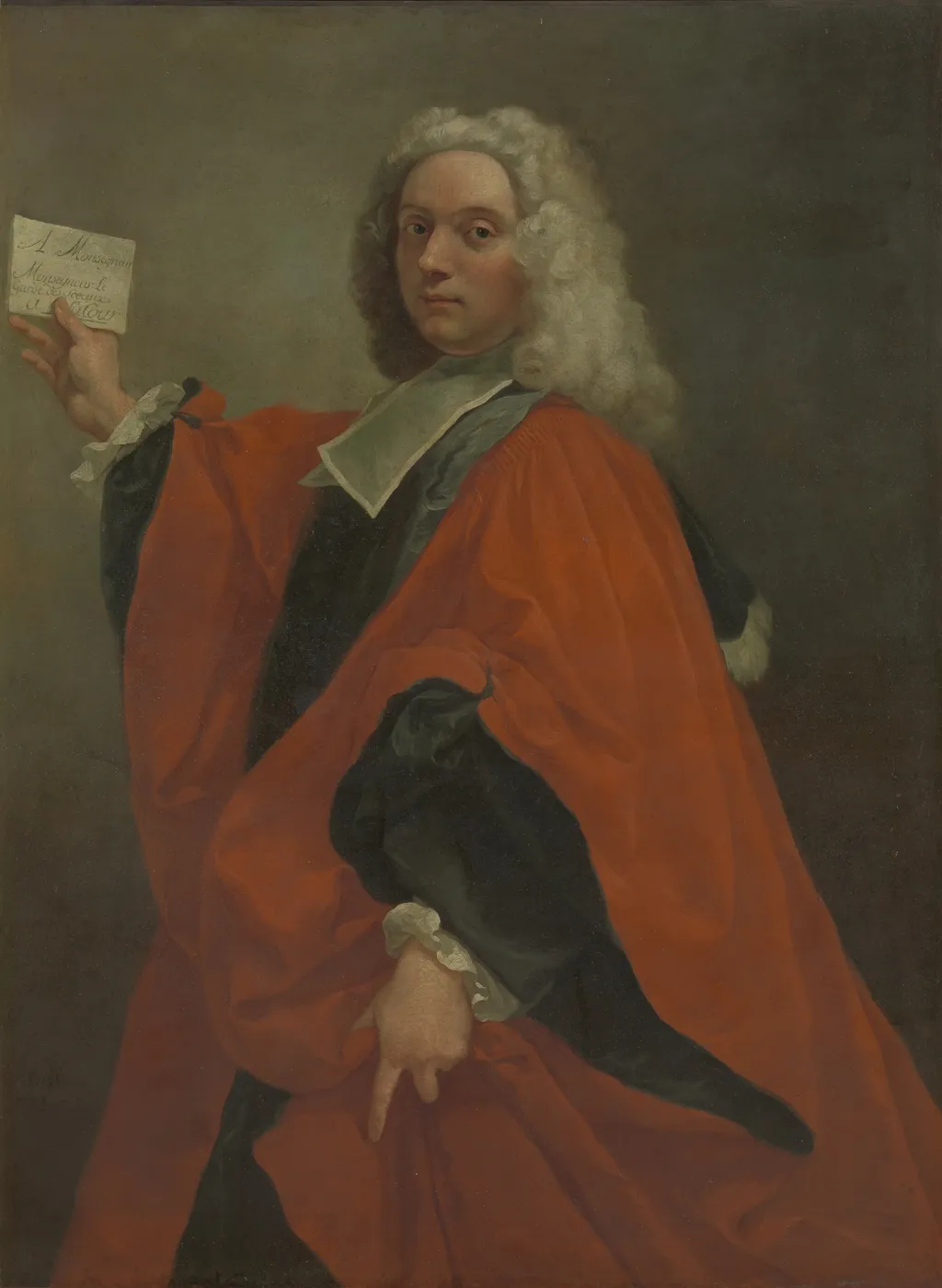 Counsellor of the Aix-en-Provence Parliament, by Michel-François Dandré-Bardon, oil, 1733