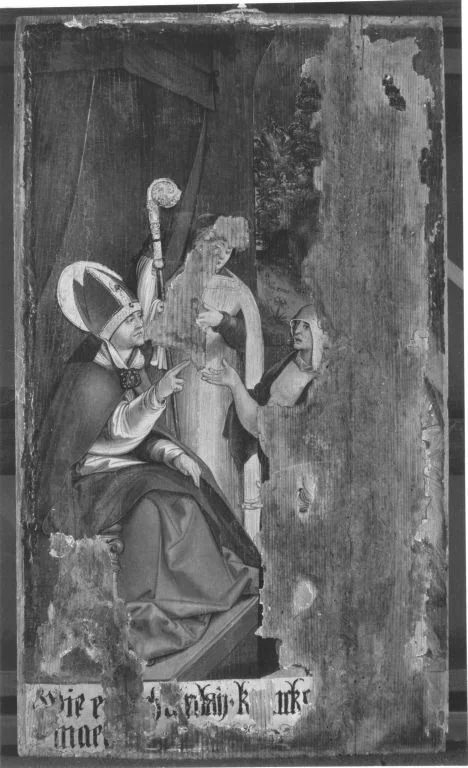 Der hl. Ulrich heilt Kranke, detail