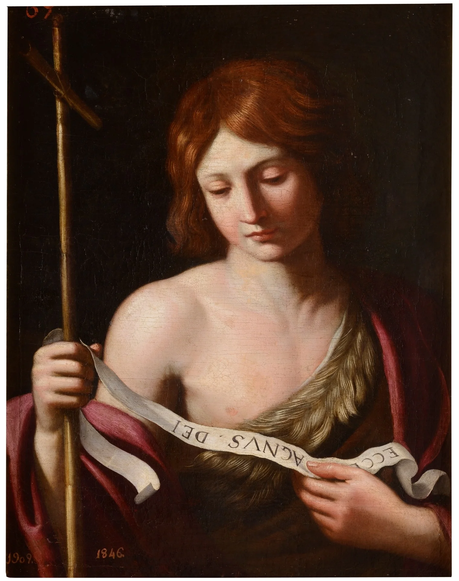 Saint John the Baptist, detail