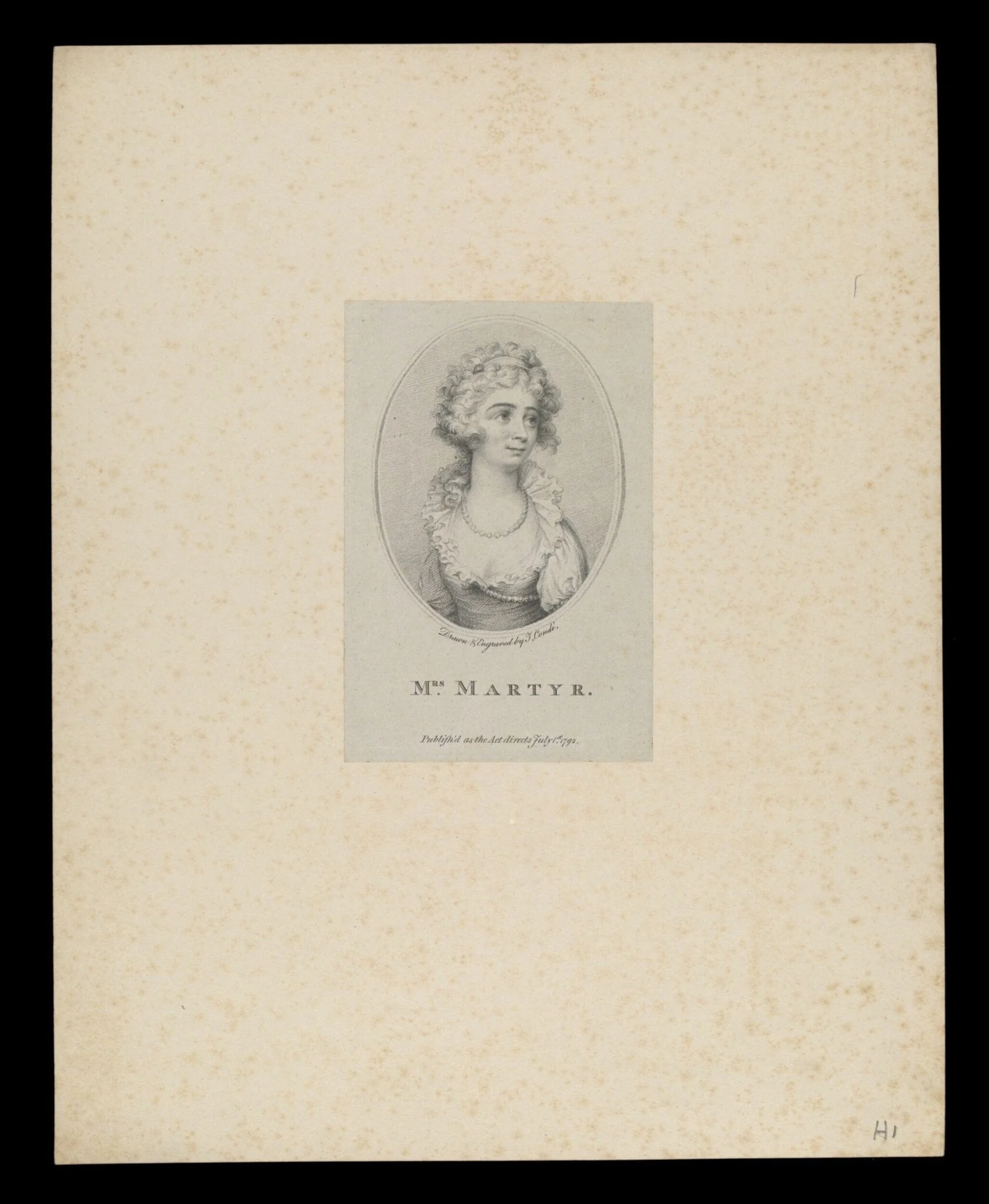 H Beard Print Collection, detail