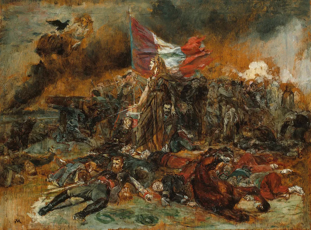 The Defense of Paris, by Jean Louis Ernest Meissonier, oil, 1870