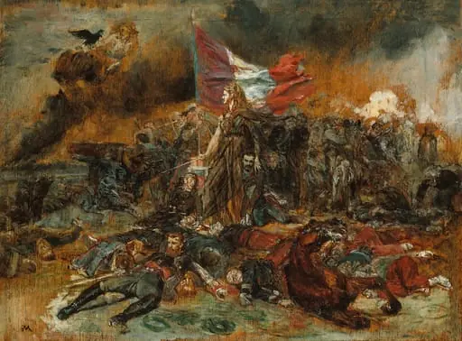 The Defense of Paris, by Jean Louis Ernest Meissonier, oil, 1870