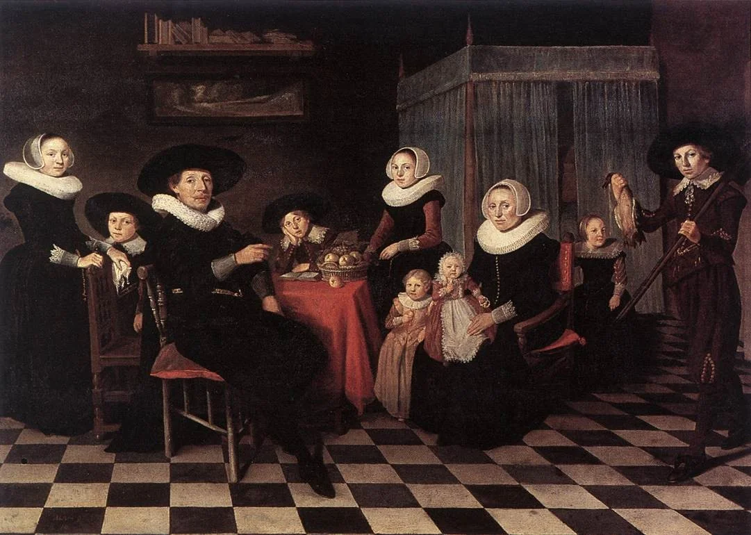 Portrait of a Family, detail