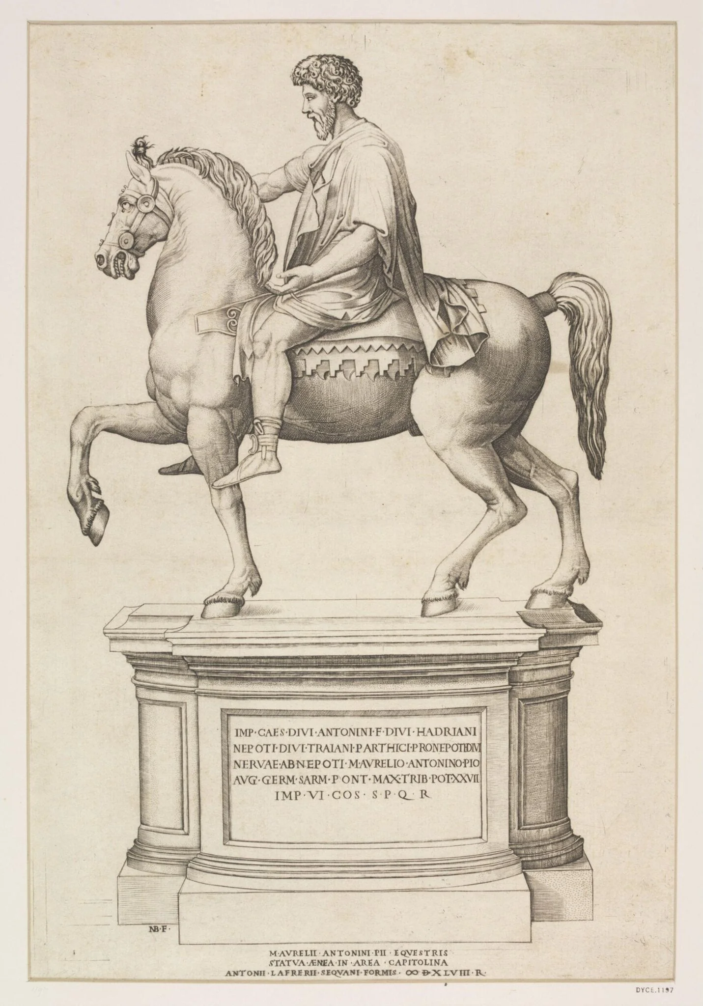 Marcus Aurelius, detail