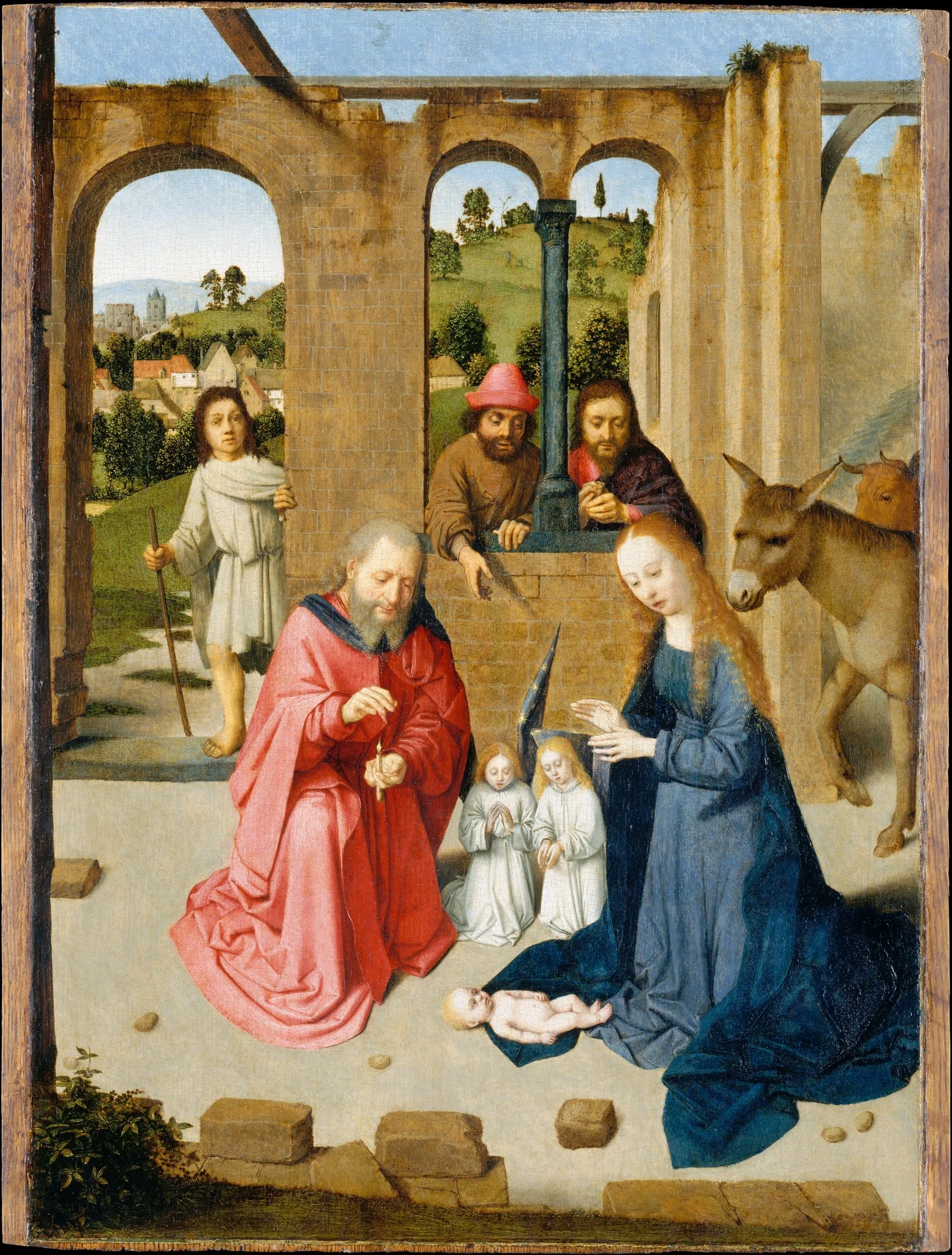 The Nativity, detail