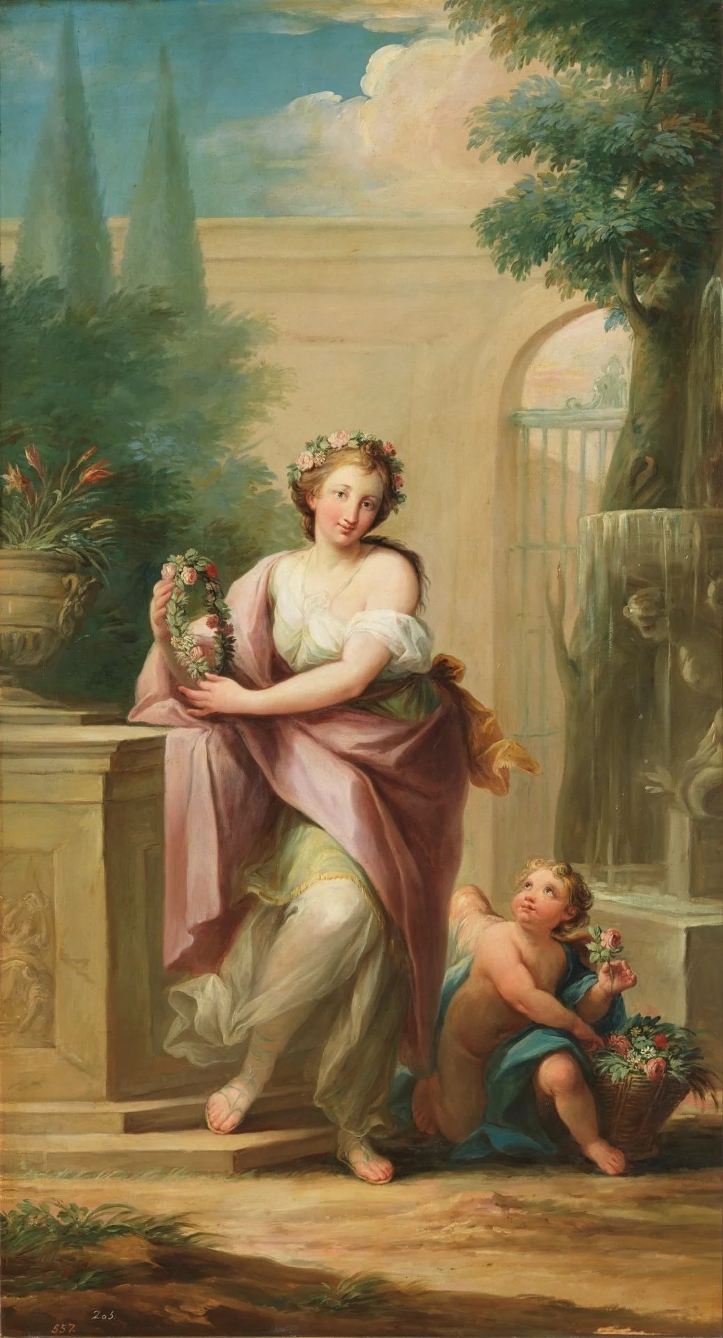 Spring, detail
