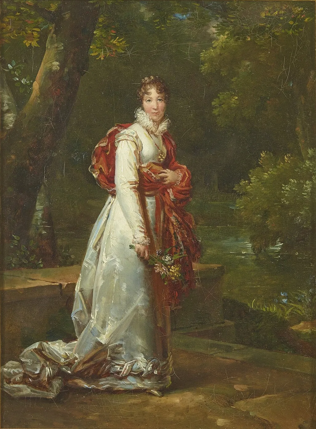 Portrait of Adélaide d'Orléans, by François Gérard, oil, 1821