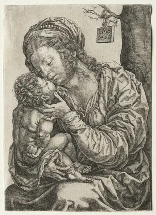 The Virgin Seated at the Foot of a Tree, by Jan Gossaert, 1522