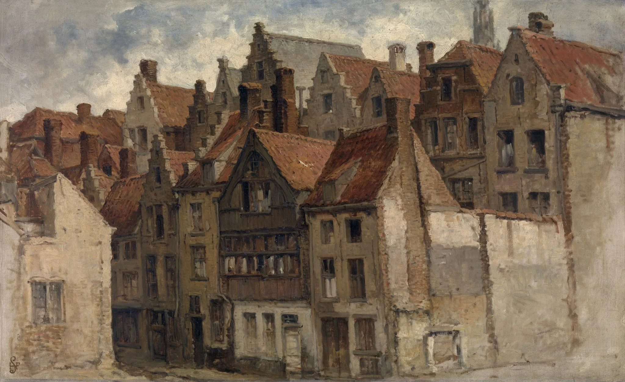 Old Houses, detail