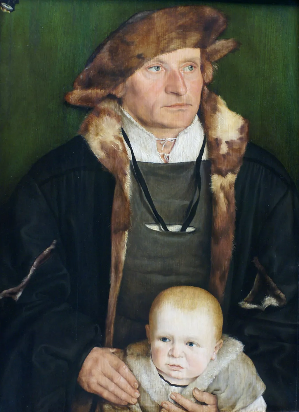 Hans Urmiller and his son, by Barthel Beham, unspecified, 1525