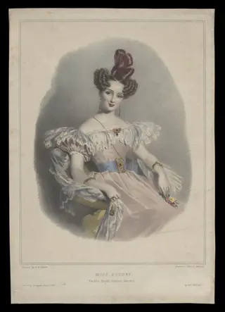 H Beard Print Collection, by Alfred Edward Chalon, 1