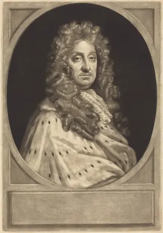 John Hay, Earl of Tweeddale, by John Smith, ink, 1710