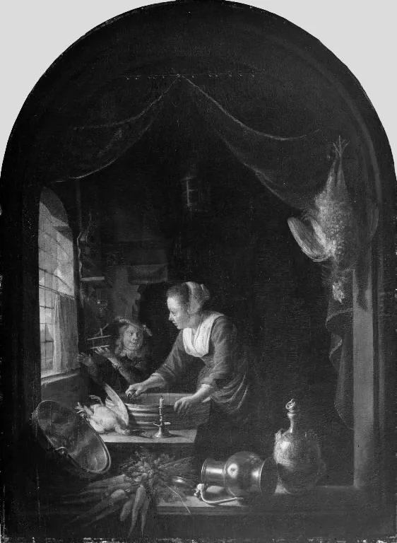 Kitchen Scene, detail