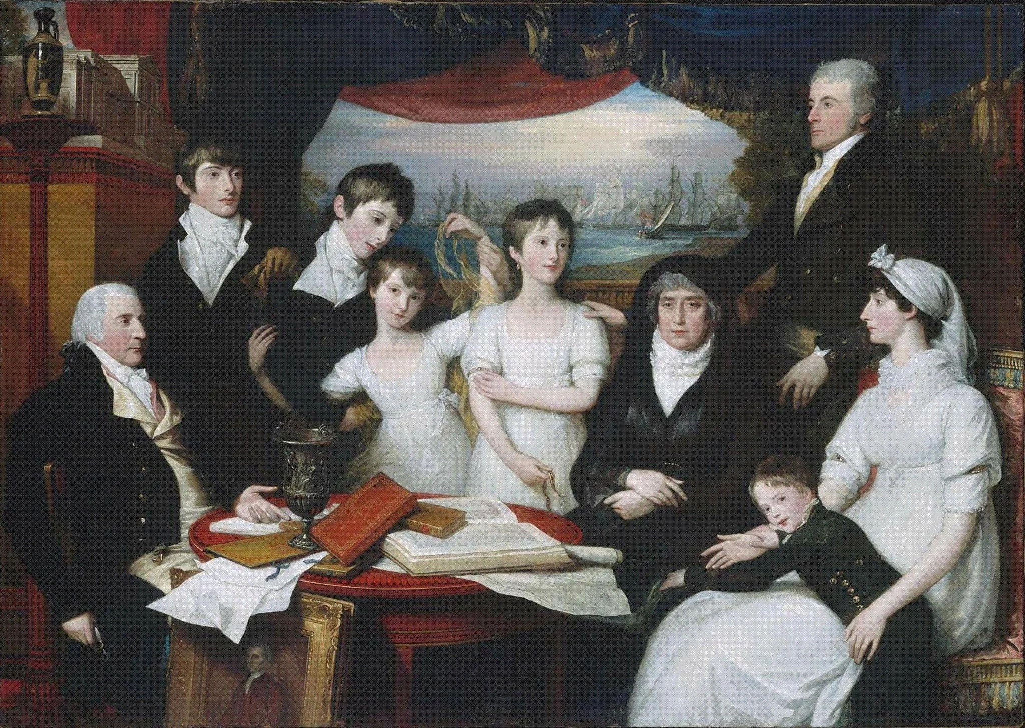 The Hope Family of Sydenham, Kent, detail