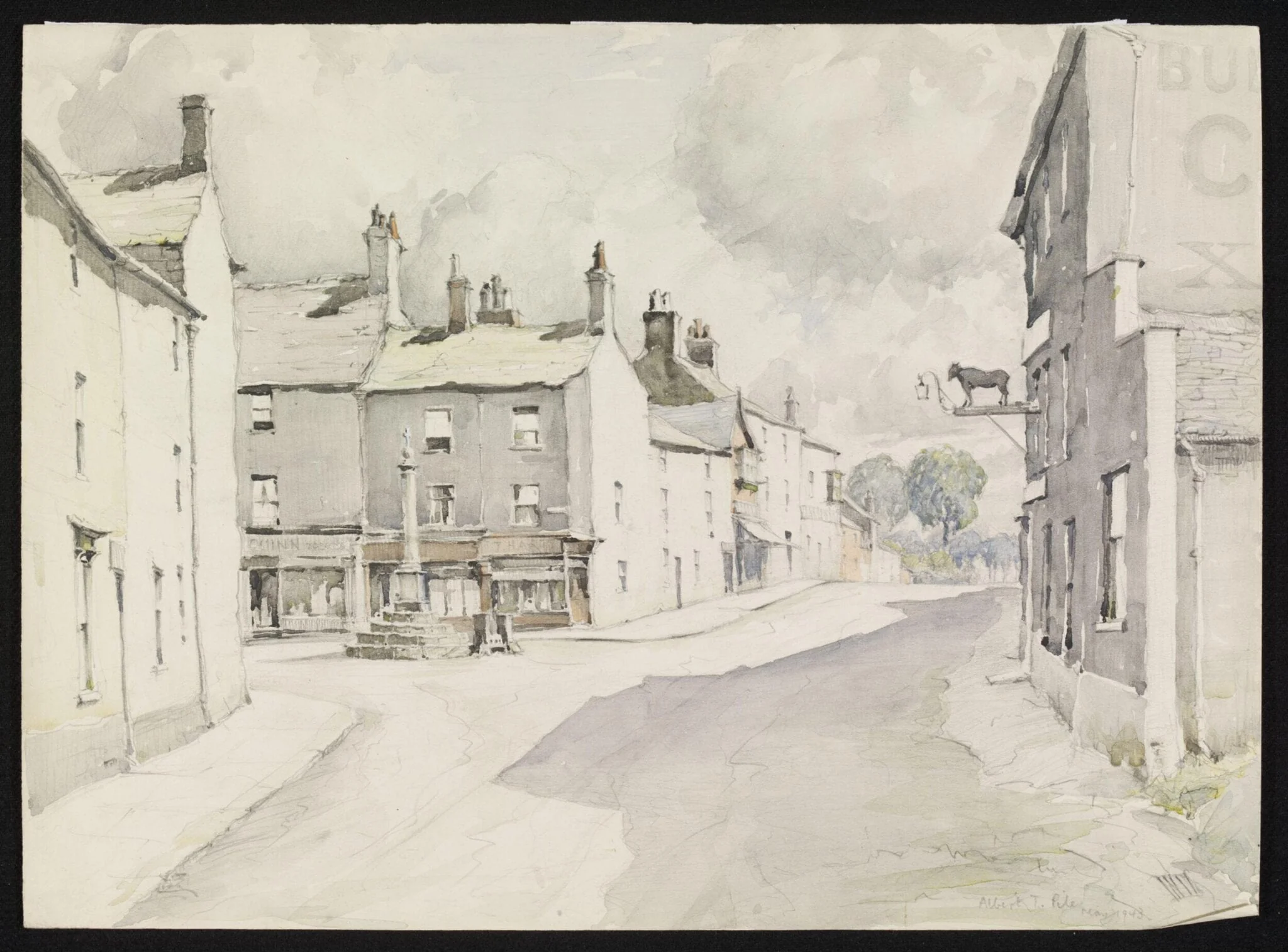Market Place, Poulton-le-fylde, near Blackpool, detail