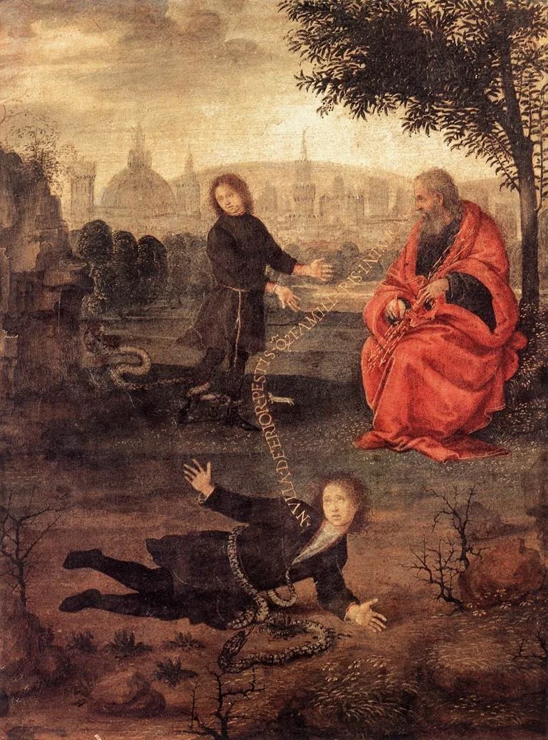 Allegory, detail