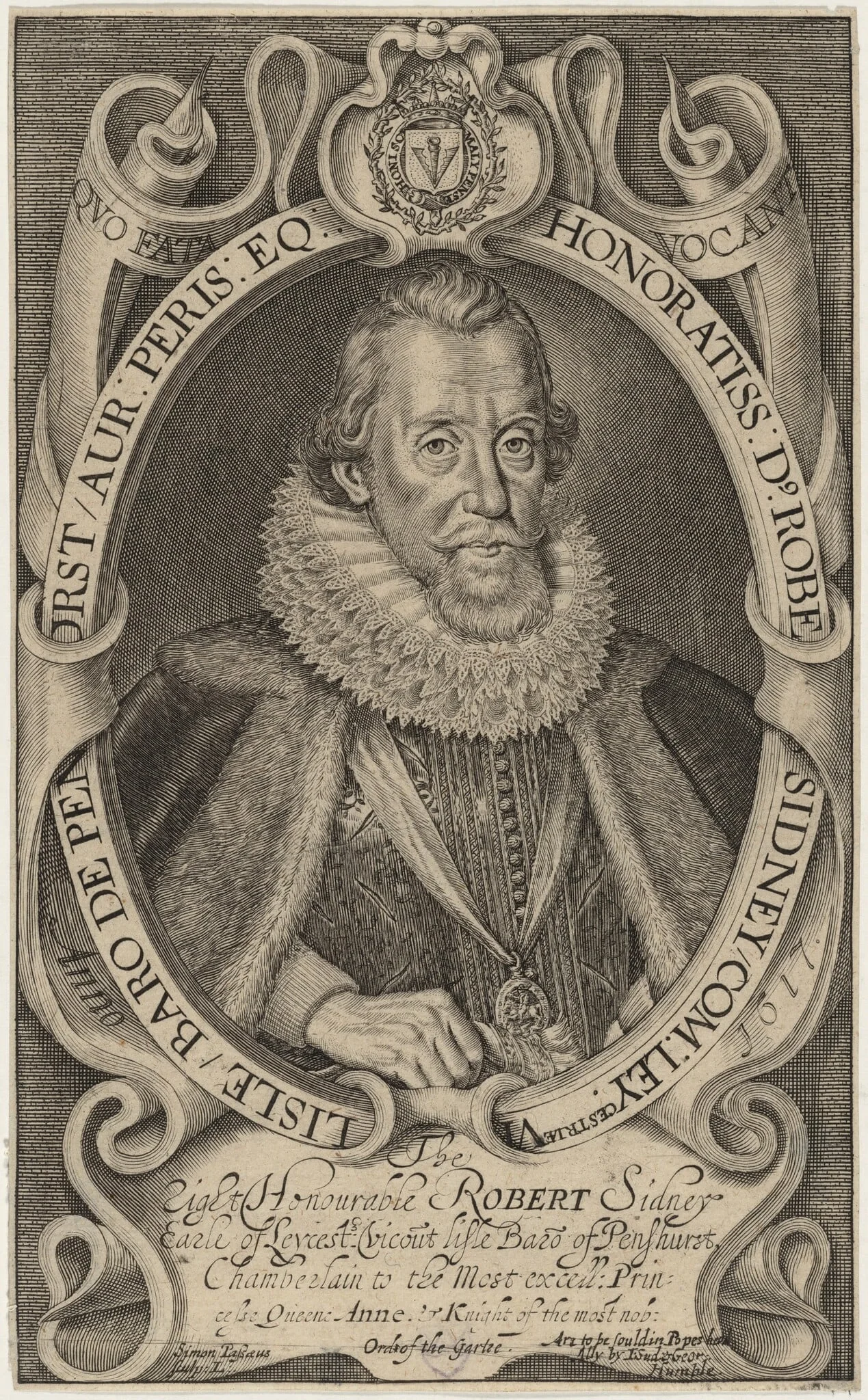 Robert Sidney, First Earl of Leicester, detail