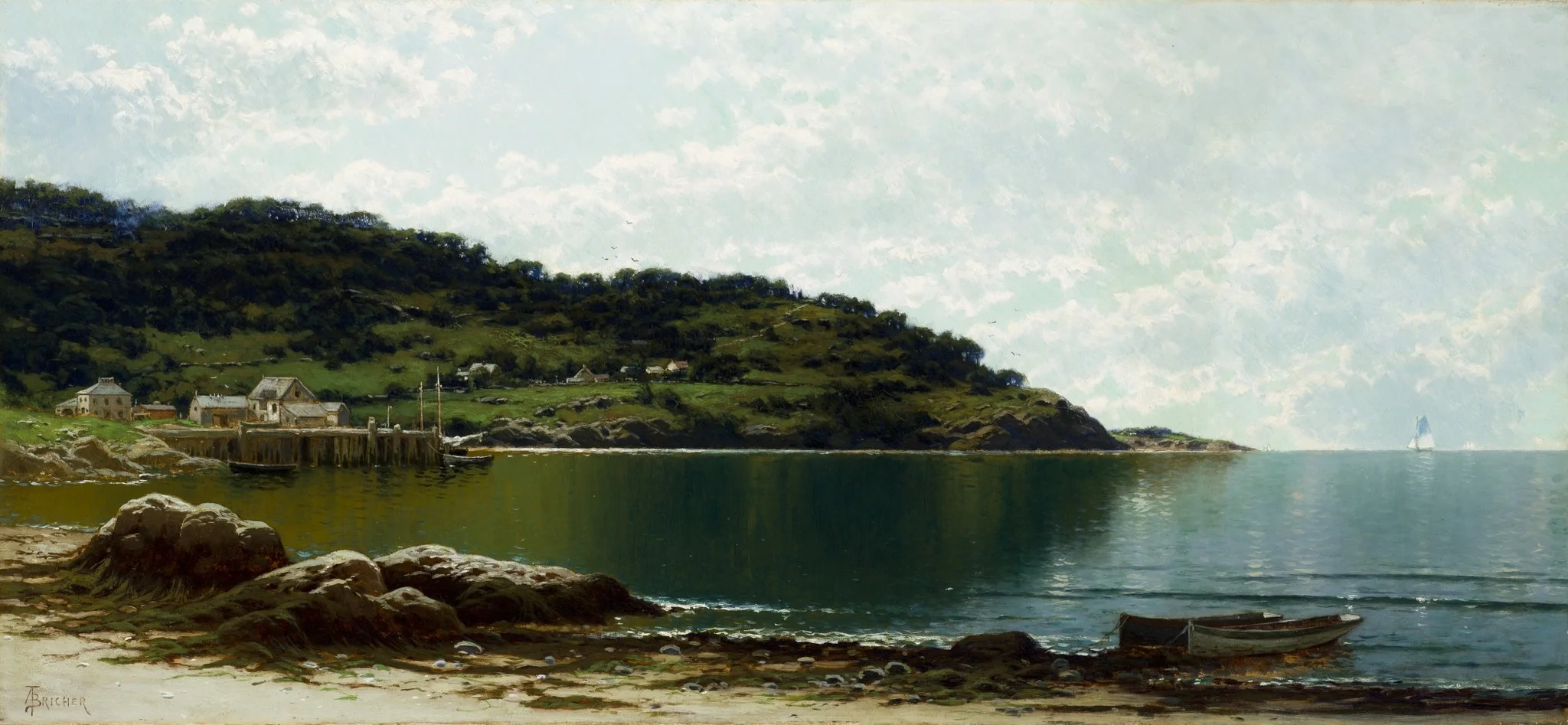 Along the Maine Coast, detail