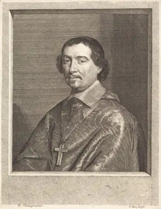 Pierre Berthier, by Jean Morin, ink, 1625