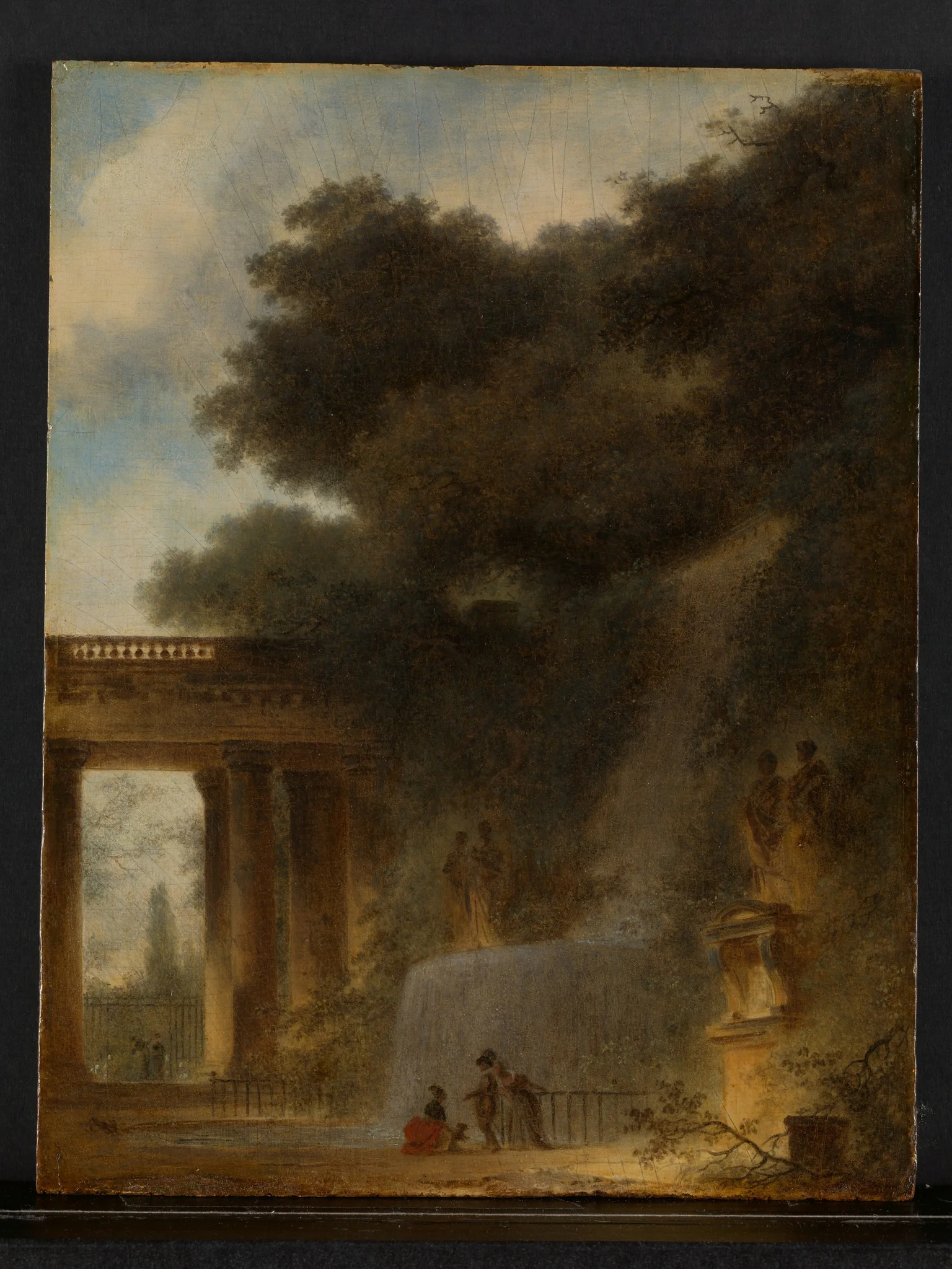 The Cascade, detail