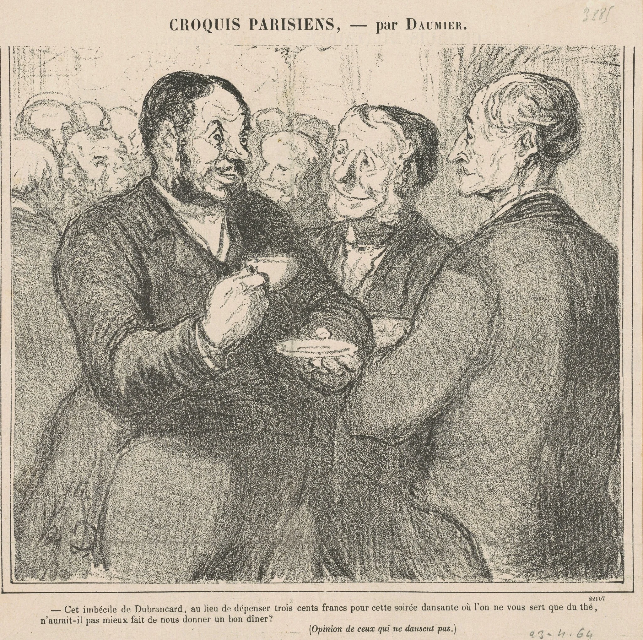 Cet imbécile de Dubrancart ..., detail