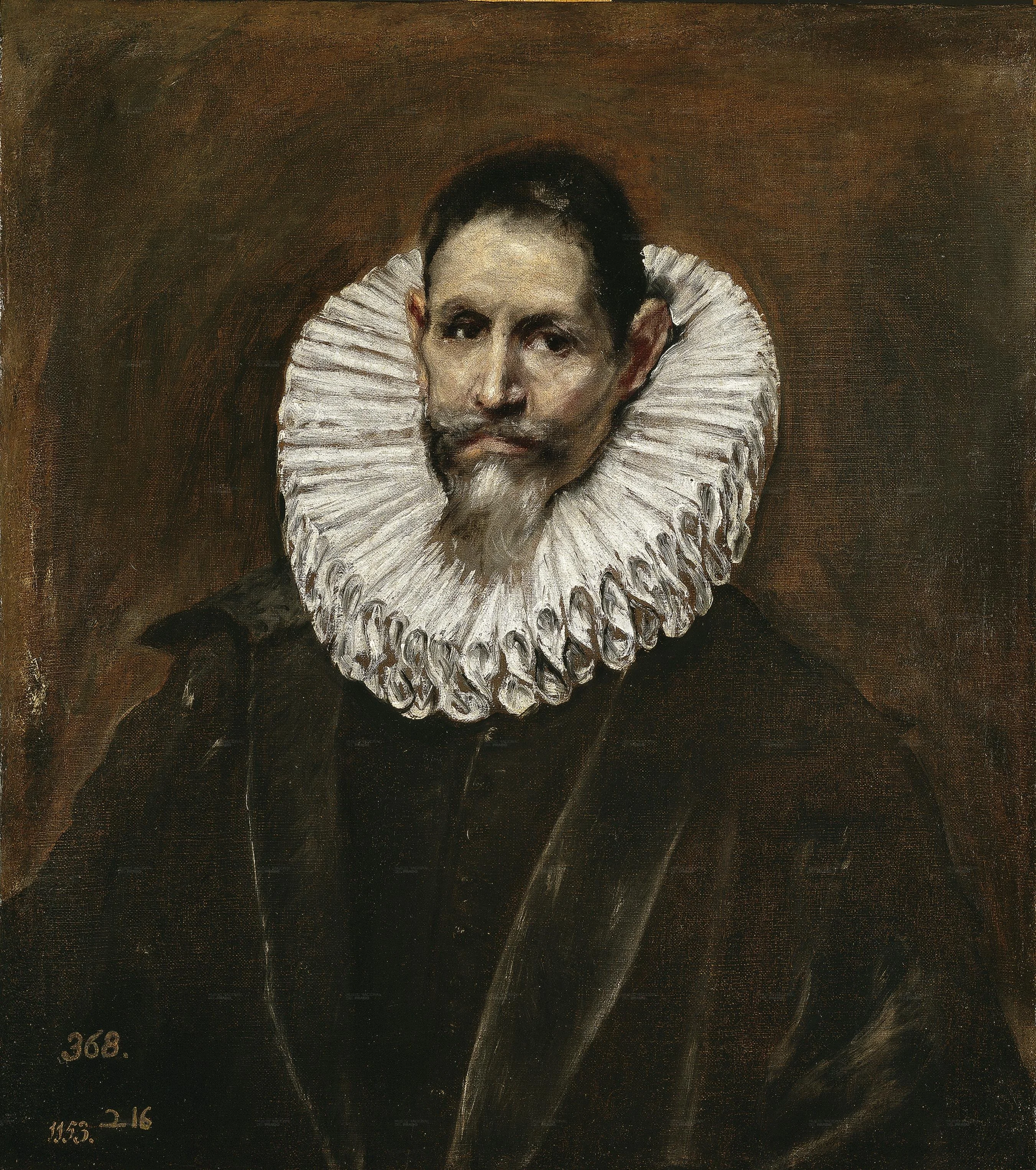 Portrait of Jerónimo de Cevallos, detail
