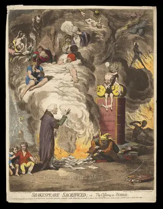 H Beard Print Collection, by James Gillray, 20