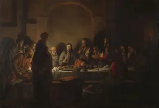 The Last Supper, by Gerbrand van den Eeckhout, unspecified, 1664