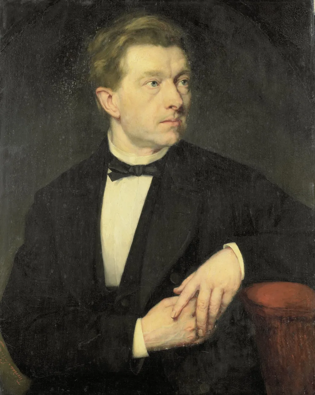 Portrait of Dr. J. L. Dusseau, by Thérèse Schwartze, oil, 1870
