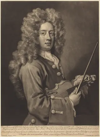 Nicola Cosimo, by John Smith, ink, 1706