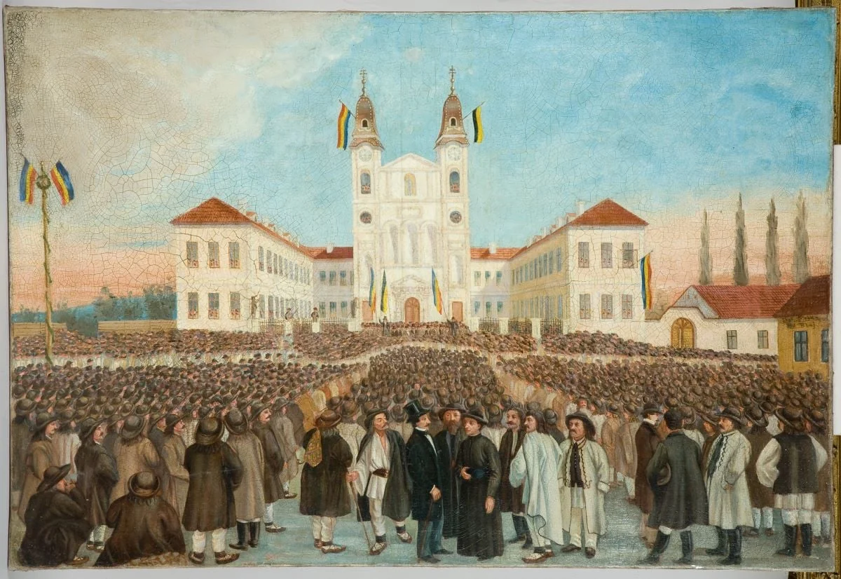 Adunarea Națională de la Blaj, detail